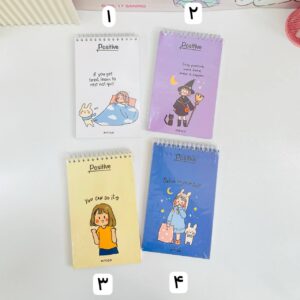 دفترچه جلدسخت دختر